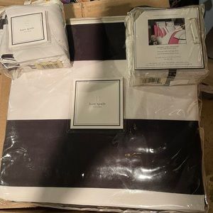 Kate Spade Queen Size Duvet Cover plus 2 Pillow Shams
